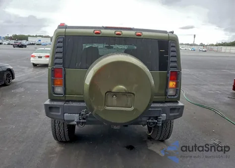 2003 Hummer H2 из США, поврежденный, VIN 5GRGN23U63H128967